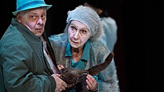 Bob Klepl a Daniela Koláová v pedstavení Pitevna