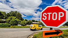 Kritizovaná okruní kiovatka by mla vzniknout u KD na okraji Hradce...