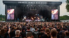 Ronnie James Dio Stage, jak zní název hlavní festivalové scény, byla letos...