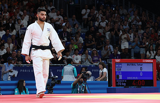 Izraelský judista Tohar Butbul se duelu s Al�í�anem Masúdem Drísem nedo�kal.