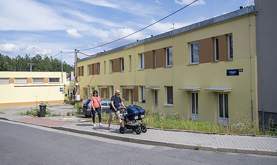 Byty pro absolventy univerzity jsou na ulici K Majáku ve Zlín. (ervenec 2024)