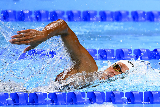 Plavkyně Barbora Seemanová postoupila na trati 200 metrů volný způsob do...