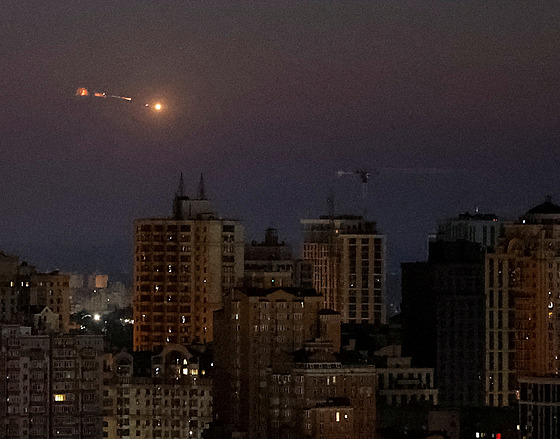 Ruský dronový útok na Kyjev (25. ervence 2024)