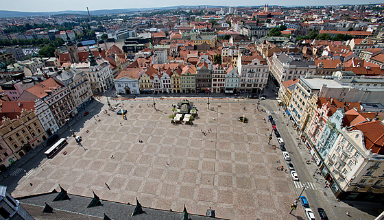 Plze�ská radnice vyhlásila architektonickou sout� na vyu�ití nám�stí...