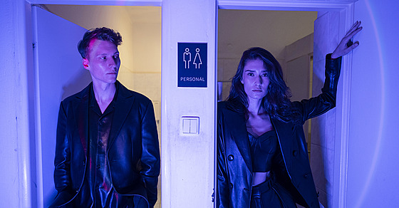 Vojtch Vodochodský a Marie Dani v Karlových Varech (3. ervence 2024)