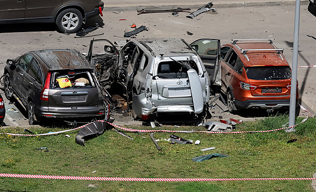 Rusové mají doznání po výbuchu auta v Moskvě, Ukrajina zapojení odmítá