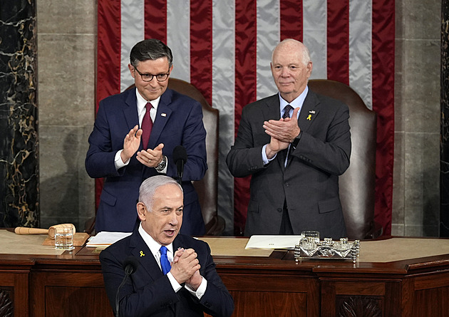 Čelíme střetu civilizace a barbarství, řekl Netanjahu v Kongresu