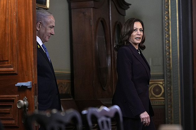 Nastal čas na příměří, nebudu mlčet, řekla Harrisová po setkání s Netanjahuem