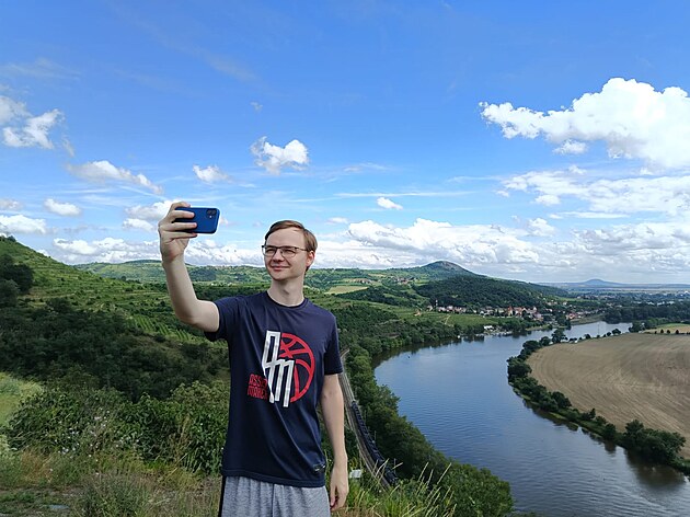 Porta Bohemica, Brna ech. Hlubok kaon, kterm protk eka Labe, se nachz...