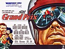 Grand Prix, poster, clockwise: James Garner, Jessica Walter, Francoise Hardy,...