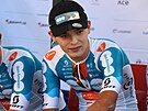 Cyklista Pavel Bittner (DSM) ped startem 16. ronku Czech Tour.