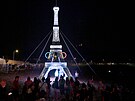 Most, 25. 7. 2024, Zahjen Olympijskho festivalu v Most. Replika Eiffelovy...