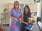 Nová �editelka Základní um�lecké �koly Ivana Kawaciuka, Duchcov Lenka Doubková.