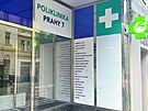 Ve vloze Polikliniky Prahy 7 se objevil umleck projekt mlad umlkyn Agty...