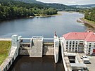 Hr�z vodn�ho d�la Lipno II nad Vy���m Brodem