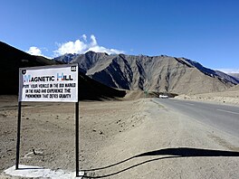 Senzace Magnetického kopce v Ladakhu je vlastn o dost mení, ne by se zdálo....