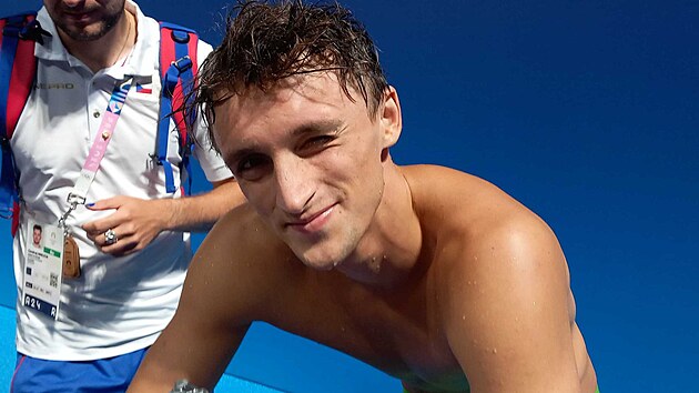 Miroslav Knedla na hrách v Pa�í�i