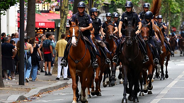 LOH Pa�� 2024 - letn� olympijsk� hry ve Francii. Bezpe�nostn� opat�en� p�ed zah�jen�m LOH. (26. �ervence 2024)