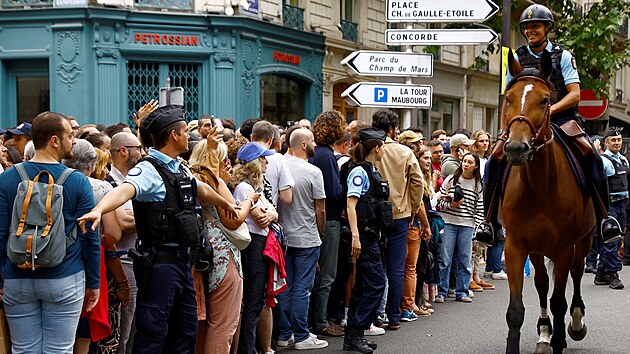 LOH Pa�� 2024 - letn� olympijsk� hry ve Francii. Bezpe�nostn� opat�en� p�ed zah�jen�m LOH. (26. �ervence 2024)