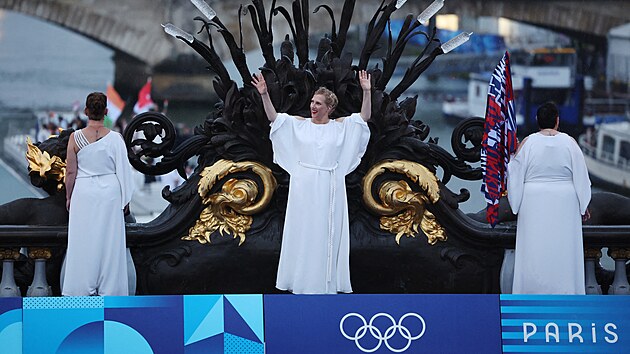 OH Pa�� 2024 - olympijsk� hry ve Francii. Zahajovac� ceremoni�l. (26. �ervence 2024)
