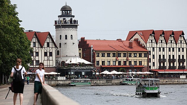 Kaliningrad, hlavn msto Kaliningradsk oblasti, exklvy Rusk federace (25. ervence 2024)