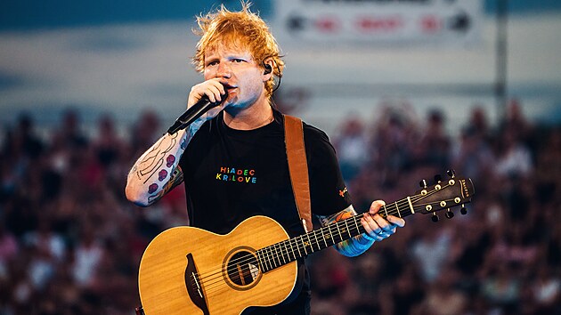 Ed Sheeran v Hradci Krlov (27.7.2024).