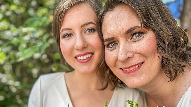 Nela Kozojedová a Lenka Králová (září 2023)