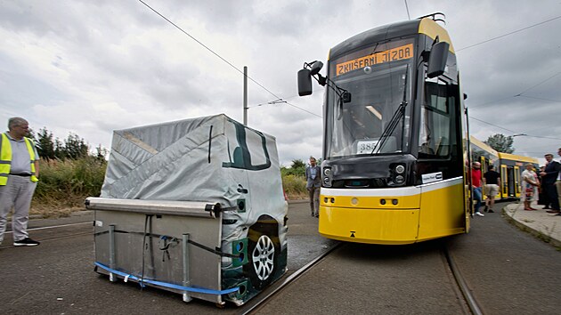 Pedstaven vsledk vzkumu autonomnho provozu tramvaj, na nm spolupracovaly na zadn Technologick agentury R Zpadoesk univerzita v Plzni, esk vysok uen technick, koda Group a firma Intens Corporation. (22. ervence 2024)