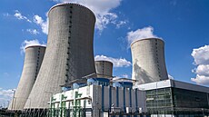 Chladicí v�e v jaderné elektrárn� Dukovany.