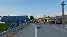 Na míst zasahovaly vechny sloky IZS.