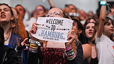 Koncert Taylor Swift v deštivém Hamburku (23. července 2024)