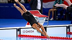 Plavkyně Barbora Seemanová postoupila na trati 200 metrů volný způsob do...