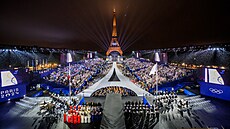Olympijské hry ve Francii, zahajovací ceremoniál. (26. ervence 2024)