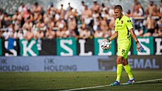 Branká� ostravského Baníku Jakub Markovi�.