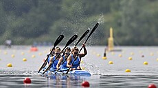 Barbora Betlachová na �eském �ty�kajaku.