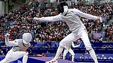 �eský �ermí� Alexander Choupenitch bojuje o postup v osmifinále olympijského...
