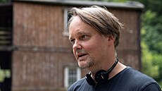 Jan Pachl p�i natá�ení seriálu Oktopus II