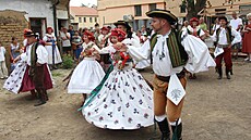 Dny lidové architektury v Cholin na Olomoucku o víkendu pipomnly, jak a v...