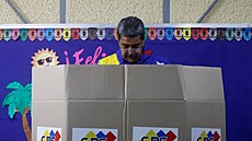 Prezident Venezuely Nicolas Maduro v Caracasu odvolil. (28. ervence 2024)