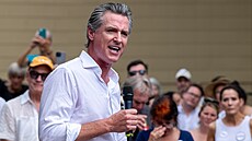Kalifornský guvernér Gavin Newsom (6. ervence 2024)