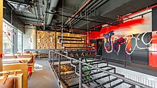 Hned t�i patra nové pra�ské dominanty, moderní budovy Masary�ka podle návrhu...