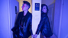 Vojtch Vodochodský a Marie Dani v Karlových Varech (3. ervence 2024)