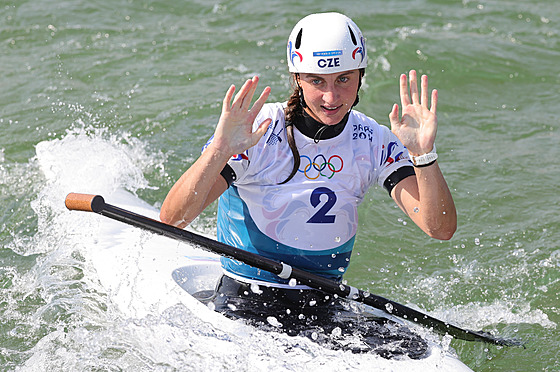 Gabriela Satková po výhe v kvalifikaci na paíské olympiád