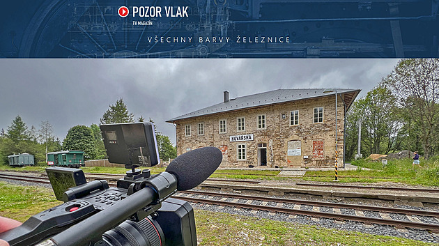 POZOR VLAK: Parta novinářů zachránila nádraží Kovářská, stanice teď vzkvétá