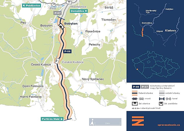 Správa eleznic vybrala projektanty modernizace traového úseku mezi...