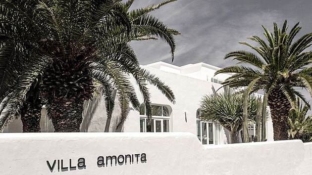 Villa Amonita stoj� uprost�ed ostrova Lanzarote. 