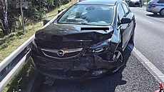 Silnice I/21 pat�í k nejrizikov�j�ím v regionu. Letos v b�eznu se o tom p�esv�d�il i �idi� kamionu, do kterého zezadu narazila dodávka.