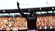 Victor Olatunji, st�elec prvního spar�anského gólu v domácí odvet� se...