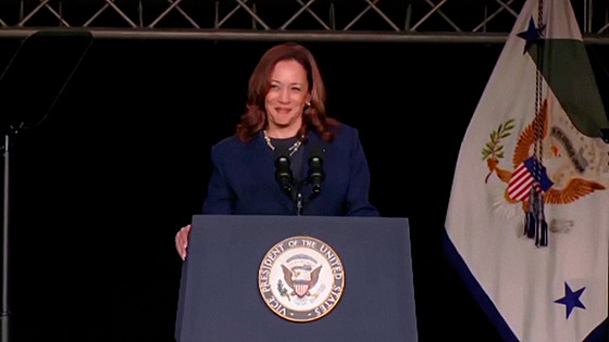 Americká viceprezidentka Kamala Harrisová