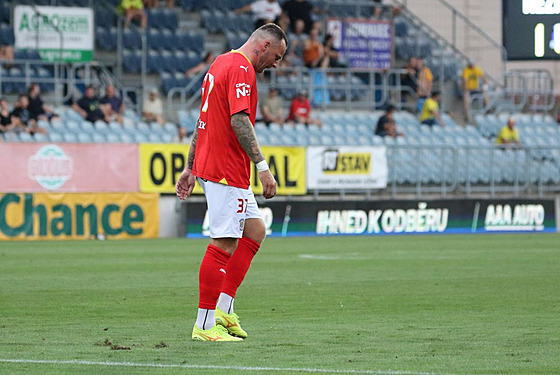 Útoník Zbrojovky Brno Jakub ezníek.